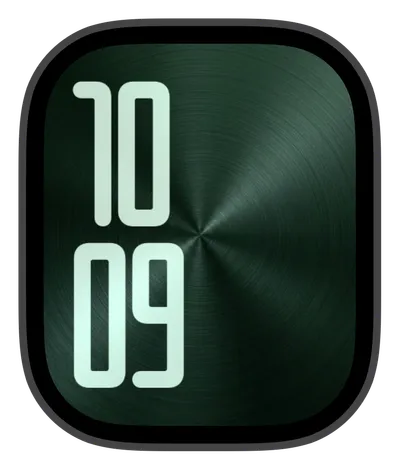 Abyss collection Apple Watch face — Abyss Green by Watch Lux