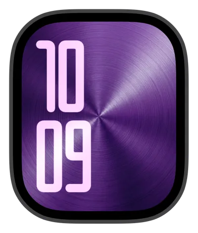 photo Apple Watch face — Abyss Purple by Watch Lux