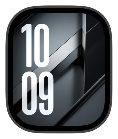 Blocks collection Apple Watch face — Brushed Metal by Watch Lux