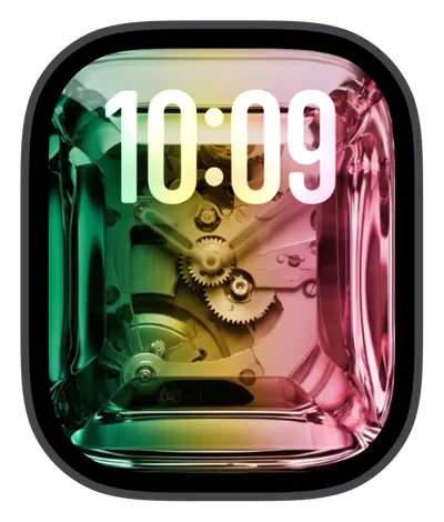 Gems collection Apple Watch face — Chroma Gears by Watch Lux