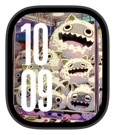photo Apple Watch face — Claw Machine by Watch Lux