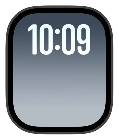 Aesthetic Apple Watch face — Cloudy Gradient by Watch Lux