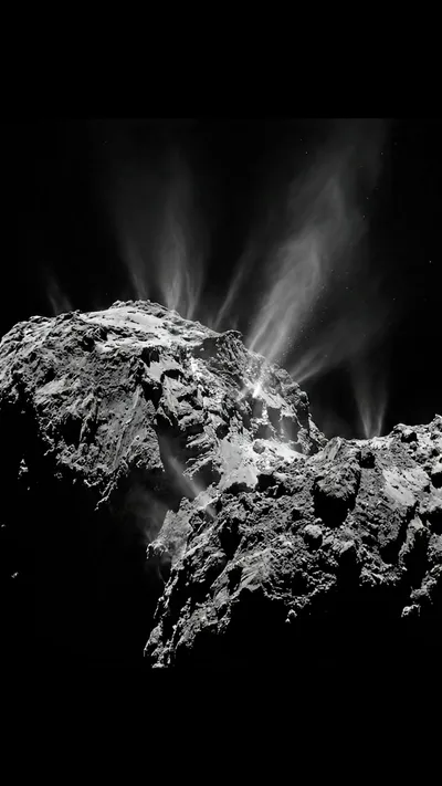 Space Apple Watch face — Comet Plume by Watch Lux