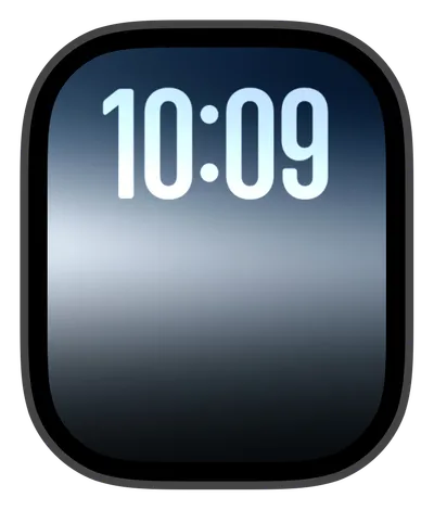 Aesthetic Apple Watch face — Cool Fade by Watch Lux