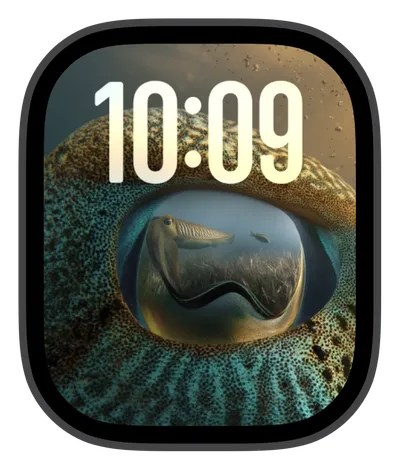 Eyes collection Apple Watch face — Cuttlefish Gaze by Watch Lux