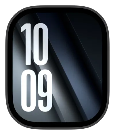 Aesthetic Apple Watch face — Deep Strata by Watch Lux