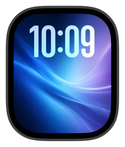 Aesthetic Apple Watch face — Electric Flow by Watch Lux