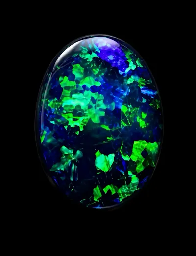 Opals collection Apple Watch face — Emerald Shard by Watch Lux
