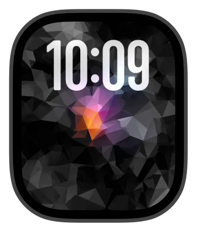 Aesthetic Apple Watch face — Geometric Burst by Watch Lux