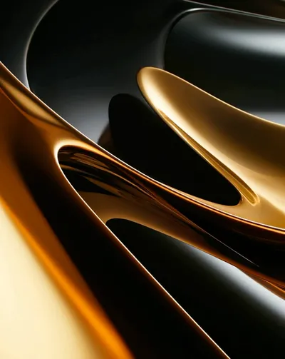 Live & Animated Apple Watch face — Golden Flow by Watch Lux