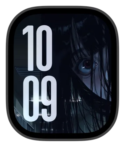Halloween Apple Watch face — Haunted Gaze by Watch Lux