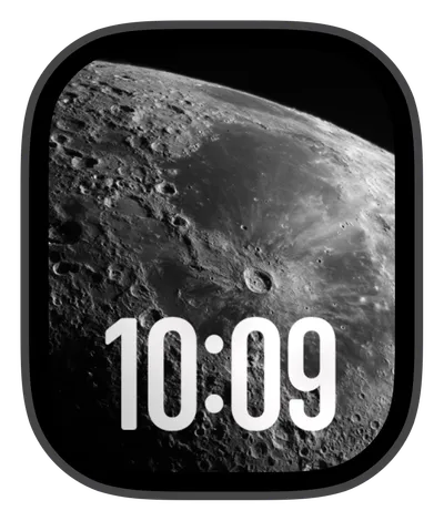 Space Apple Watch face — Lunar by Watch Lux