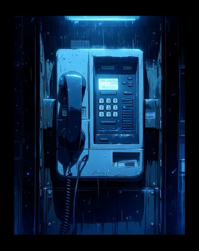 Cyberpunk Apple Watch face — Neon Call by Watch Lux