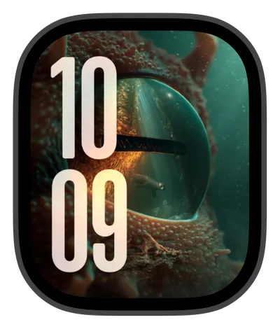 Nature Apple Watch face — Oceanic Eyes by Watch Lux