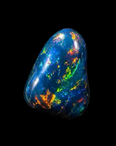 Opals collection Apple Watch face — Opal Glow Blue by Watch Lux