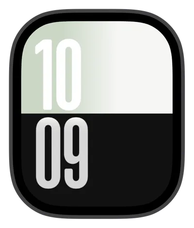 Minimal Apple Watch face — panda by Watch Lux