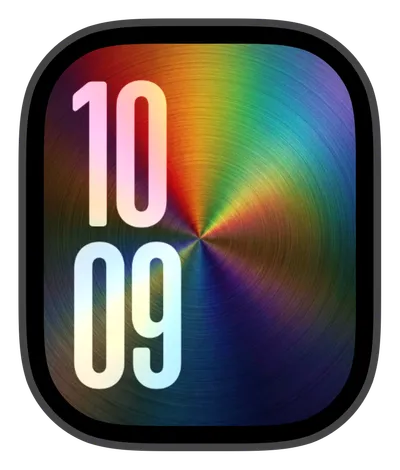 Luxury Apple Watch face — Prism Burst by Watch Lux