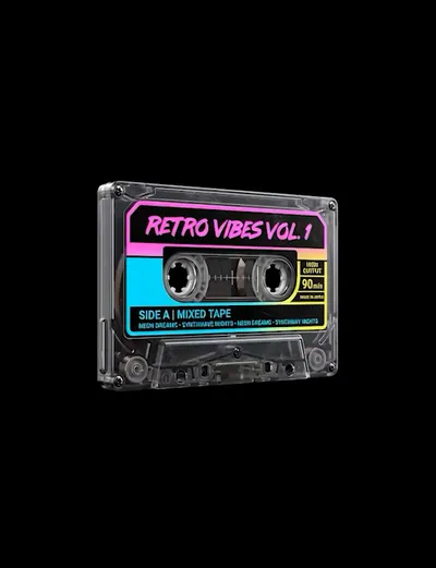 Retro Apple Watch face — Retro Mixtapes by Watch Lux