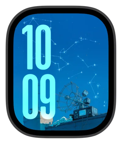 Anime Apple Watch face — Rooftop Dream by Watch Lux