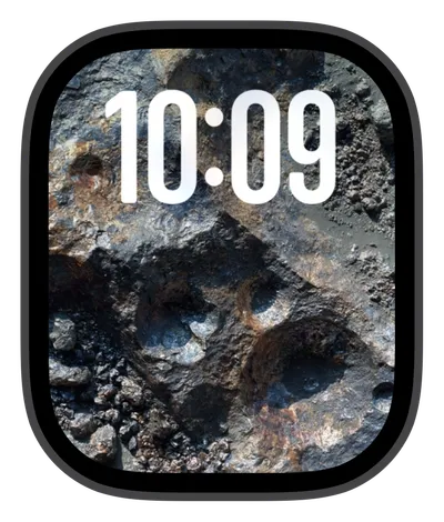 Space Apple Watch face — Rugged Earth by Watch Lux