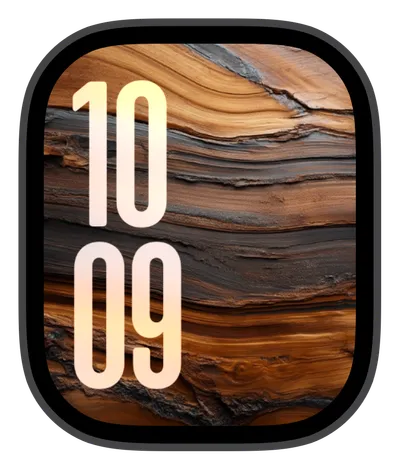 Nature Apple Watch face — Rustic Layers by Watch Lux