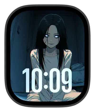 Halloween Apple Watch face — Shadowed Gaze by Watch Lux