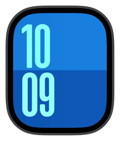 Minimal Apple Watch face — smurf by Watch Lux