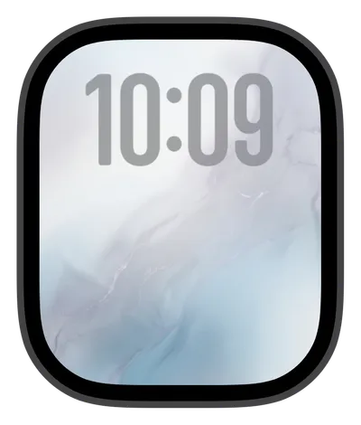 Aesthetic Apple Watch face — Soft Marble by Watch Lux