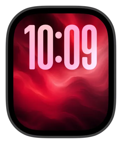 Aesthetic Apple Watch face — Solar Flow by Watch Lux