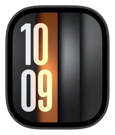 Architecture Apple Watch face — Split Glow by Watch Lux