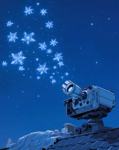 Live & Animated Apple Watch face — Starry Gazer by Watch Lux
