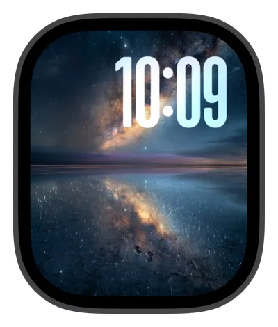 Space Apple Watch face — Starry Night by Watch Lux