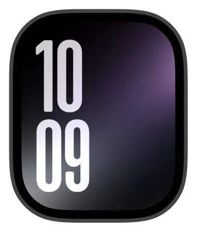 Aesthetic Apple Watch face — Violet Haze by Watch Lux